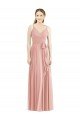 Cheapest Romantic Full length Long Chiffon Bridesmaid Dress UK