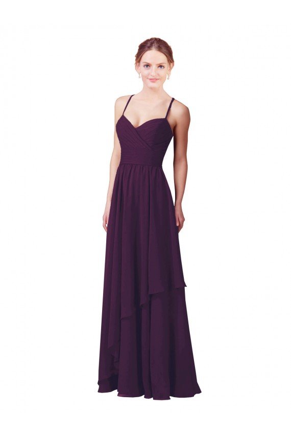 Cheapest Roman Style Luxe Chiffon Bridesmaid Dress UK