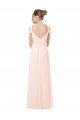 Cheapest Chiffon Sweetheart Bridesmaid Dress with An Illusion Overlay UK