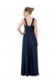 Cheapest Long Chiffon Bridesmaid Dress V-Neck Top UK
