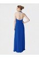 Cheapest Long Full Length Chiffon Halter Bridesmaid Dress UK