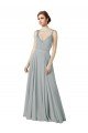 Cheapest Figure Flattering Chiffon Bridesmaid Dress with Beaded Detail UK