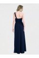 Cheapest Full Length Long Chiffon Bridesmaid Gown with Sweetheart Neckline UK