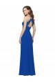 Cheapest Chiffon Bridesmaid Dress with Deep V-Neck and Spaghetti Straps UK