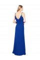 Cheapest Softly Flared Chiffon Bridesmaid Dress with Sweetheart Neckline UK