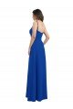 Cheapest One Shoulder A-Line Chiffon Bridesmaid Dress with Pleated Bodice UK