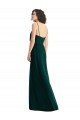 Cheapest V-Neck Blouson Bodice Chiffon Maxi Bridesmaid Dress UK