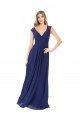 Cheapest Embroidered Keyhole Back Chiffon Bridesmaid Dress UK