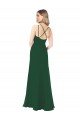Cheapest Criss Cross Strappy Chiffon Bridesmaid Dress UK