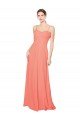 Cheapest Empire Waist Spaghetti Straps Sweetheart Chiffon Bridesmaid Dress UK