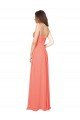 Cheapest Empire Waist Spaghetti Straps Sweetheart Chiffon Bridesmaid Dress UK