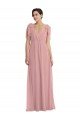 Cheapest Empire Waist Long Halter Maxi Bridesmaid Dress UK
