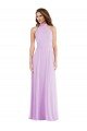 Cheapest High Neck Halter Backless Maxi Bridesmaid Dress UK