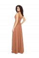 Cheapest Knotted Bodice Chiffon Bridesmaid Dress UK