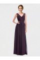 Cheapest V-Neck Bridesmaid Dress with Corded Lace Bodice UK