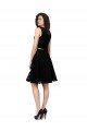 Cheapest Two Piece Short Lace Cocktail Bridesmaid Dress with Jewel Neckline UK