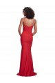 Cheapest Spaghetti Strap Slip Neckline Formal Crepe Bridesmaid Dress / Prom Dress UK