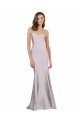 Cheapest Crepe Mermaid Bridesmaid Dress / Prom Dress with Low Back UK