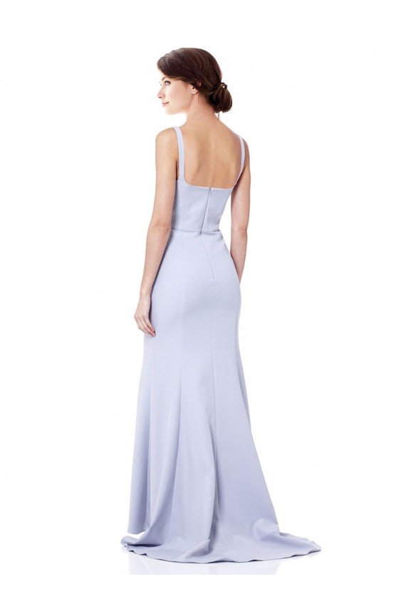 Cheapest Sweetheart High Neck Sleeveless Formal Crepe Bridesmaid Dress / Prom Dress UK