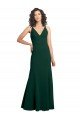 Cheapest Form Fitting Stretch Formal Crepe A-Line Bridesmaid Dress / Prom Dress UK
