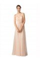 Cheapest Sweetheart A-Line Tulle Bridesmaid Dress with Shirred Bodice UK