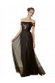 Cheapest Off The Shoulder Sequined Lace Tulle Bridesmaid Dress UK