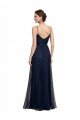 Cheapest Spaghetti Strap Tulle Bridesmaids Dress with Ballerina Neckline UK