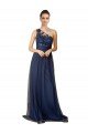Cheapest Sequined Floral Lace Sweetheart Tulle Bridesmaid Dress UK