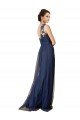 Cheapest Sequined Floral Lace Sweetheart Tulle Bridesmaid Dress UK