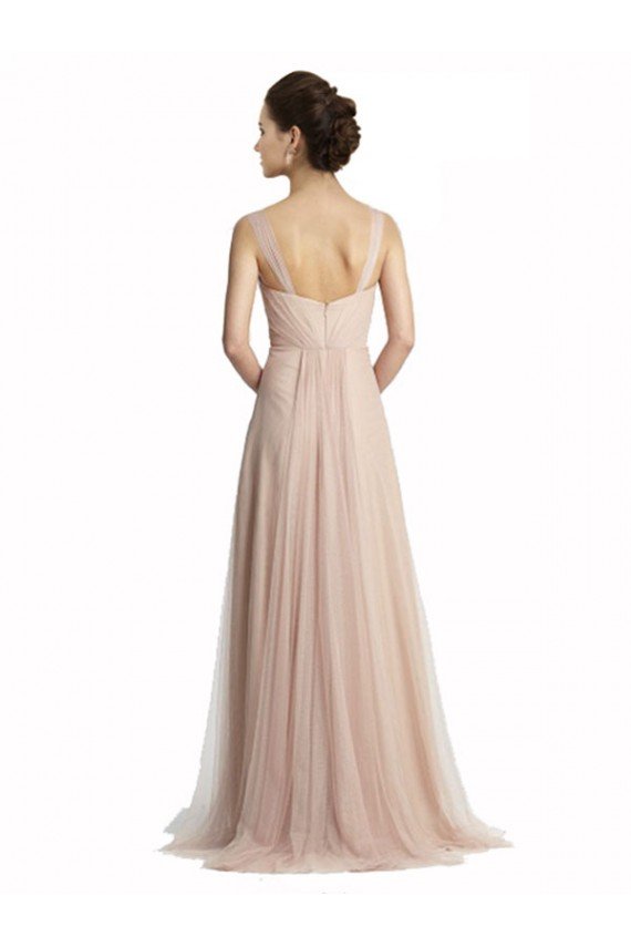 Cheapest Sweetheart A-Line Tulle Draped Bridesmaid Dress UK