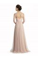Cheapest Sweetheart A-Line Tulle Draped Bridesmaid Dress UK