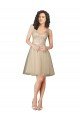 Cheapest Tulle Bridesmaid Dress with Embroidery and Beading UK